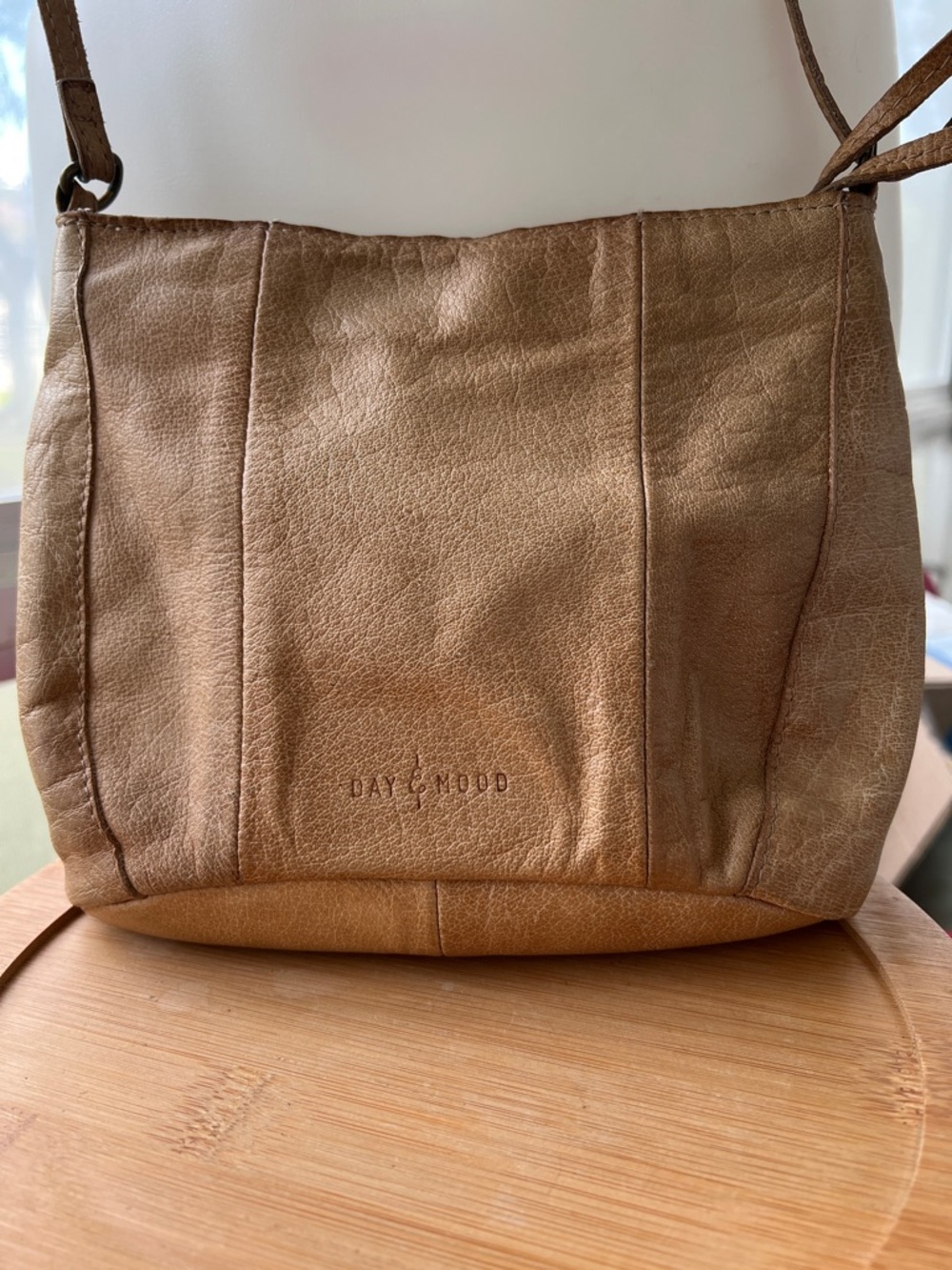 Day and Mood Leather Crossbody Bag